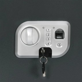 Cofre Digital Eletrónico com Tranca por Impressão Digital 31x35x50 cm