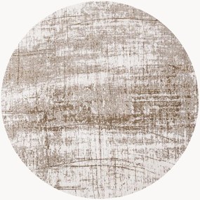 Tapete redondo jacquard de tecelagem plana para interior e exterior Griff