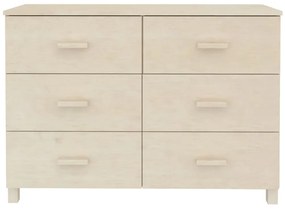 Aparador HAMAR 113x40x80 cm pinho maciço castanho-mel