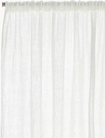 Cortinas semitransparentes multi-banda em linho Kara, conjunto de 2, L 145 cm