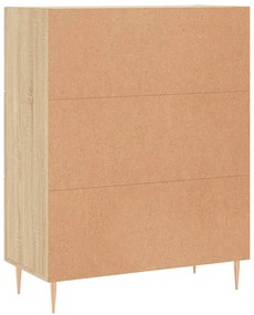 Aparador 69,5x34x90 cm derivados de madeira carvalho sonoma