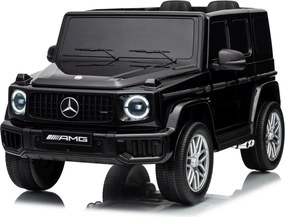 Carro elétrico para Crianças 3 a 7 anos*, 12V 4x4 Mercedes G63 AMG Rodas Espuma EVA, Controle remoto Preto