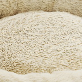 Cama para cães em forma de donut, Ø 55 cm cinzento escuro