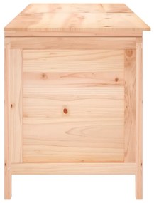 Caixa de arrumação para jardim 150x50x56,5 cm abeto maciço