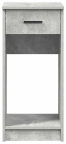 Suporte torre computador com gaveta 35x45x77cm cinzento cimento