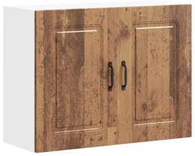 vidaXL Armário de parede para cozinha Kalmar madeira antiga