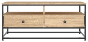 Mesa de centro 100x51x45 cm derivados madeira carvalho sonoma