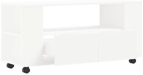 Móvel de TV 102x34,5x43 cm derivados de madeira branco