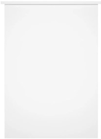 Secretária 100x55x75 cm derivados de madeira branco brilhante