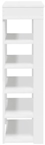 Sapateira 60x30x98 cm derivados de madeira branco