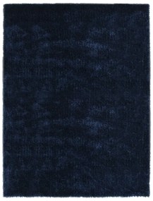 vidaXL Tapete de divisão shaggy 140x200 cm azul