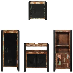 Conjunto de Móveis para Banheiro com prateleira com armazenamento com