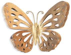 Acessório Decorativo de Parede em Metal Bys-4062 – Multicolor – 32 x 2