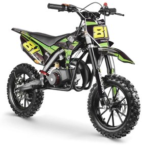 Mota gasolina 50cc crianças MX STORM Verde