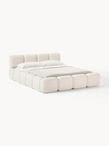 Teddy Bouclé Upholstered Bed Tayla