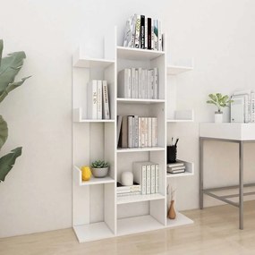 Estante 86x25,5x140 cm derivados de madeira branco