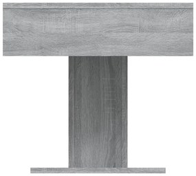 Mesa de centro 96x50x45 cm derivados de madeira cinzento sonoma