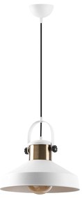 Candeeiro Suspenso Dodo – Branco – 35 x 35 cm