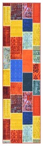 vidaXL Tapete/passadeira 80x600 cm multicor