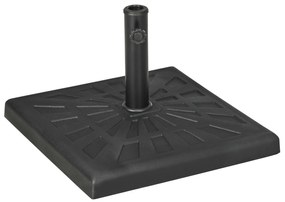 Base para Chapéu de Sol de Resina 19 kg Base para Chapéu de Sol com Ma