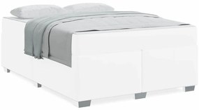 Estrutura da Cama Outros Branco 140 x 200 cm Couro sintético