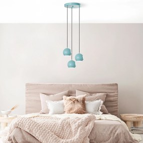 ****
Candeeiro de Teto Top – Turquesa – Diâmetro 45 cm

**
