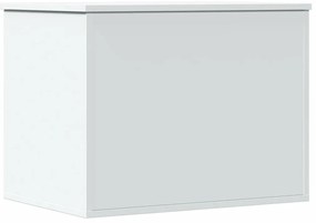Caixa de arrumação 60x42x46 cm derivados de madeira branco