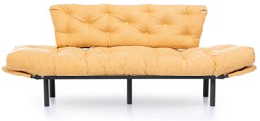 Conjunto de Mesas de Apoio Stil Metal Ferforje – Creme e Preto – 46x62