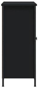 Aparador 100x33x75 cm derivados de madeira preto