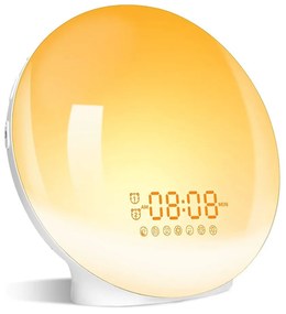 Relógio-Despertador Wake up Light Branco (Recondicionado B)