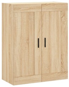 Armário alto 69,5x34x180 cm derivados de madeira cor sonoma