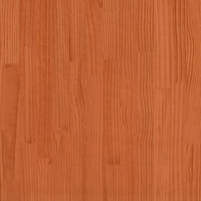 Sofá-cama sem colchão 90x190 cm pinho maciço castanho-mel