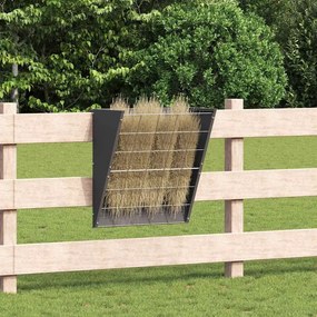 vidaXL Comedouro Suspenso de Feno Preto 61 x 33 x 66 cm