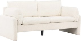 Sofá Dallas 4425, Branco, 184x88x88cm, 42.7 kg, Tecido, Pernas: Madeira