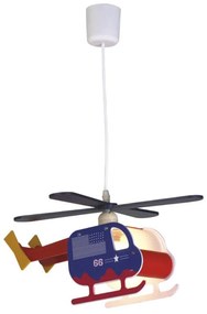 Bravo Helicopter Pendant Light Blue