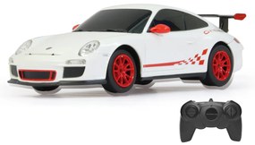 Carro Telecomandado Porsche GT3 RS 1:24 2,4GHz Branco