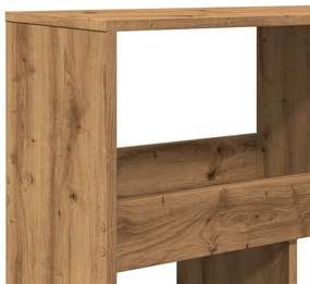 Divisória 100x33x187,5 cm derivados madeira carvalho artisiano