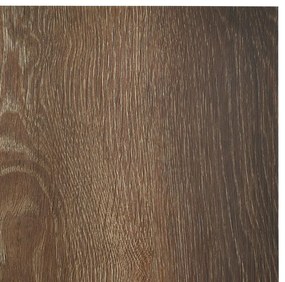 Tábuas de soalho autoadesivas 55 pcs 5,11 m² PVC castanho