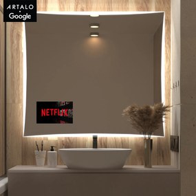 Espelho LED SMART com iluminação M5 + SmartScreen with Google TV