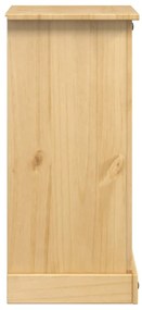Mesa de cabeceira Corona 53x39x84 cm madeira de pinho maciça