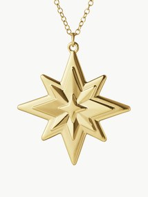 Ornamento para árvore de Natal CC em ouro de 18 quilates