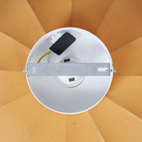 Candeeiro de Teto Japandi Dourado 37cm - Plu Asyesha