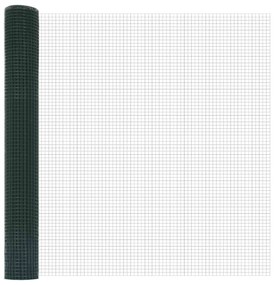 vidaXL Cerca de Arame Soldado Verde 1.2 x 25 m