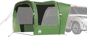 vidaXL Tenda de carro impermeável verde