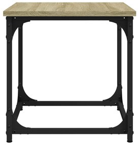 Mesa de apoio 40x40x40 cm derivados de madeira carvalho sonoma
