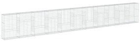 Cesto gabião com cobertura 1100x50x150 cm ferro galvanizado