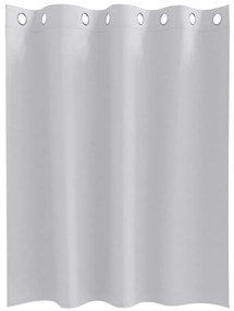 Cortinas com cortinas 2 pcs Cinza Claro 140 x 140 cm Poliéster