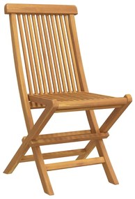 Conjunto de Jantar de 7 Peças Jardim Madeira Maciça Teca