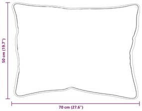 Almofada Branco 50 x 70 cm 85gsm 100% poliéster