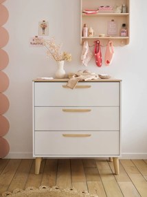 Cómoda de 3 gavetas ASPEN branco